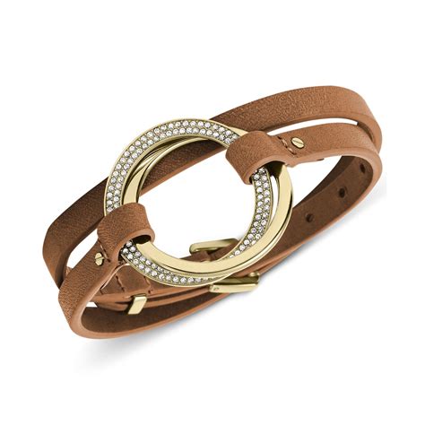 michael kors double wrap leather bracelet|Michael Kors bracelet for woman.